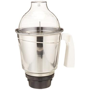 Imagem de Preethi Frasco grande de aço inoxidável 1,5L para Eco Twin, Eco Plus, Nitro e Blue Leaf, 1,5 litro