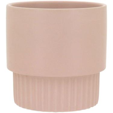 Imagem de ZILU CACHEPÔ 11x11x11cm CERÂMICA ROSE