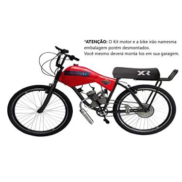 Imagem de Bicicleta Motorizada Rocket Beach Carenada Banco XR (kit & bike Desmontada)