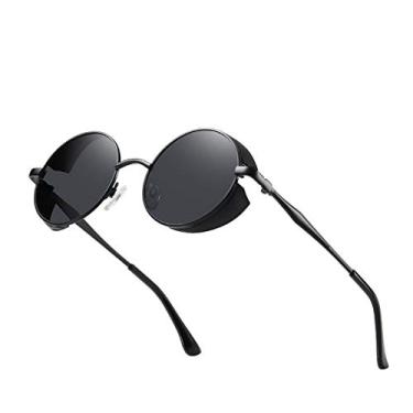 Imagem de Óculos de sol polarizados Steampunk Oley Com Proteção Uv 400 (1)