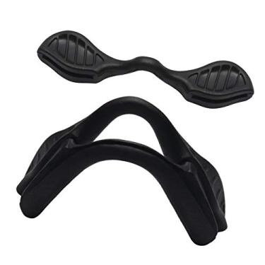 Imagem de Protetores de nariz de substituição para óculos de sol Oakley Si M Frame 2.0/Si Ballistic M Frame 2.0/RazorBlades - Preto