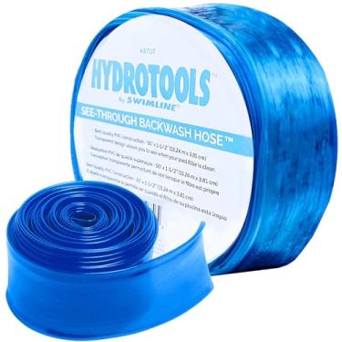 Imagem de HydroTools by Swimline Mangueira de piscina com retrolavagem de PVC de 15 m