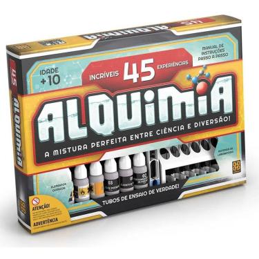 Imagem de Kit Alquimia 45 Experiências Químicas De Verdade Grow Novo