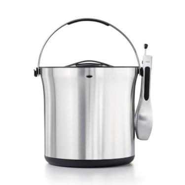 Imagem de Balde Gelo Pinça OXO Inox 3.8L