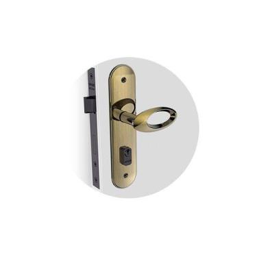 Imagem de Fechadura Externa Antique Brass 40X53 Open Golf Soprano - SOPRANO META