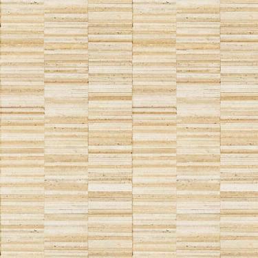 Imagem de Papel De Parede Linhas Claras Adesivo Sala E Quarto Casal - LRP