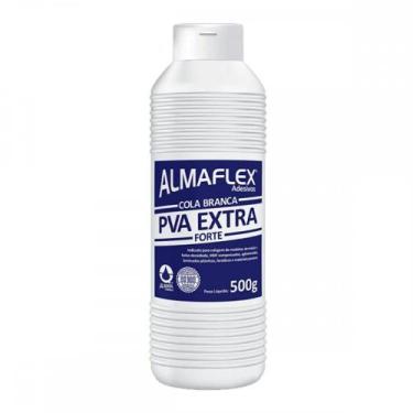 Imagem de Cola Branca Almaflex Extra Pva 500G - ALMATA, Branco
