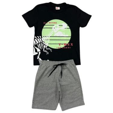 Imagem de Conjunto Menino Infantil Heitor - Usedino , Preto, 2