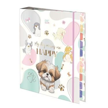 Imagem de DAC - Caderno Argolado Universitário com 48 Folhas Fechamento em Elástico - Trendy