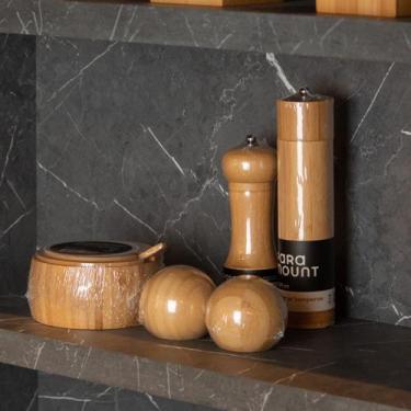 Imagem de Saleiro Pimenteiro 100% Bambú Natural Paramount - Paramount Plasticos