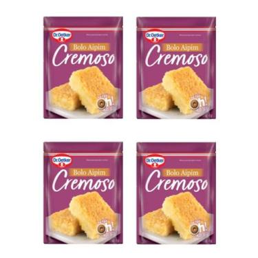 Imagem de Kit c/ 4un Bolo de Aipim Cremoso 400g - Dr. Oetker