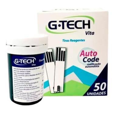 Imagem de Tiras reagentes de glicose gtech vita 50 unidades - ACCUMED