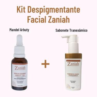 Imagem de Kit Despigmentante Zaniah Z20: 6 Ativos Clareadores Faciais - Zaniah D