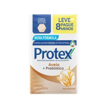 Imagem de Sabonete em Barra para o Corpo e Rosto Protex Aveia + Prebióticos 85g 