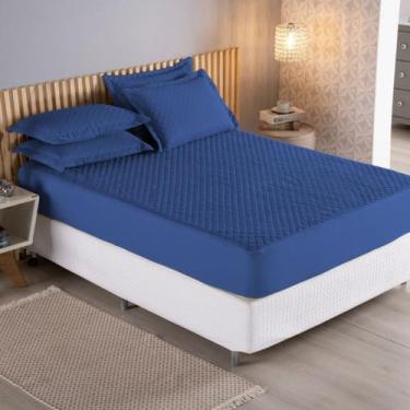 Imagem de Capa Para Colchão Casal Padrao Colcha Cobre Leito Junior Matelada  Var