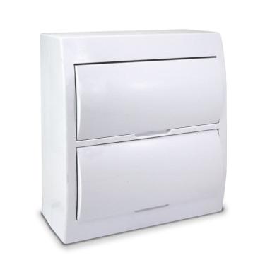 Imagem de Quadro de Distribuição de Sobrepor PPS MS24-24 | 24 Módulos DIN