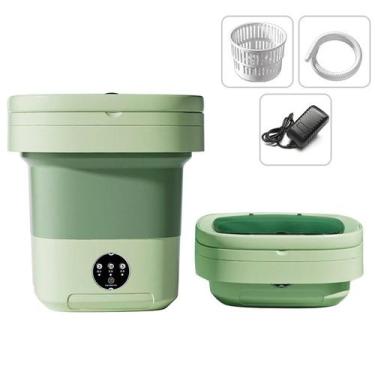 Imagem de Máquina de Lavar Roupa Mini Turbo Limpeza Prática - 110V