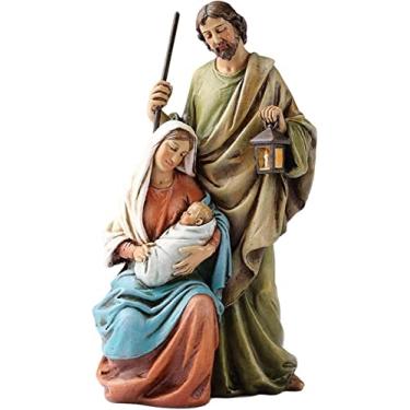 Imagem de Josephs Studio Estatueta Sagrada Família de 15,22 cm