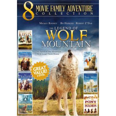 Imagem de 8 Movie Family Adventure Collection (The Legend of Wolf Mountain / Walking Thunder / The Trackers / Kansas Legends of the Ruby Silver / Long Road Home / Time of the Wolf / Pony Express Rider)