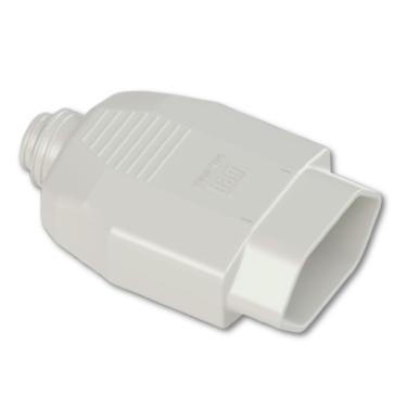 Imagem de Plugue Fêmea 2P+T 20A 250Vca Branco