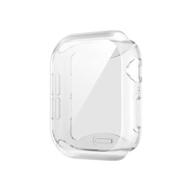 Imagem de AKABEILA Capa de relógio compatível com Apple Watch 10 de 42 mm com protetor de tela, capa protetora completa ultrafina resistente a arranhões para iWatch Smartwatch acessórios transparentes