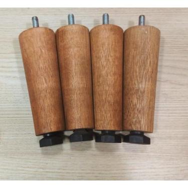 Imagem de 9 Unidades de Pés para Cama Box com 12 cm de Altura com Regulagem - ls