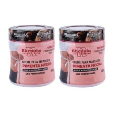 Imagem de Gel Lipo Redutor de medidas Corporal e Abdominal Pimenta Negra Rhenuks