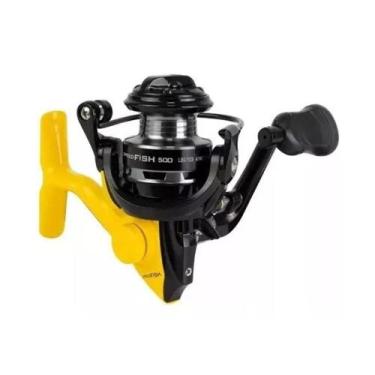 Imagem de Molinete Micro Speedfish 500 Amarelo - Albatroz - Albatroz Fishing