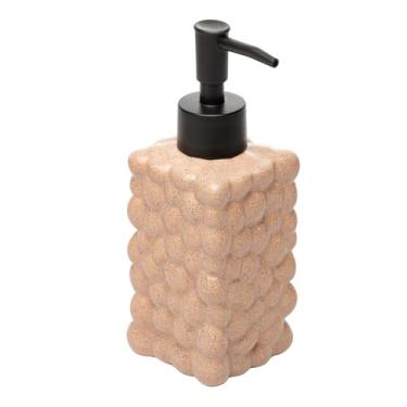 Imagem de LYOR - Porta Sabonete Líquido Bubble 300ml Nude Cerâmica