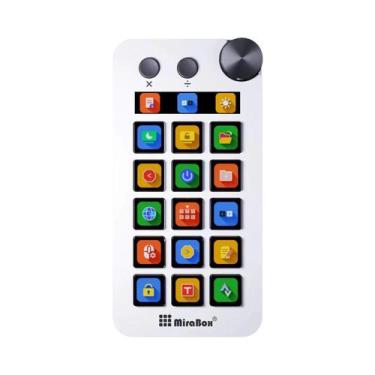 Imagem de Mini Teclado Streamdeck Mbox N1 - 15 Teclas LCD para Criadores de Cont