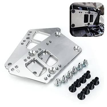 Imagem de BAGARAATAN LS Swap Placas Adaptadoras de Montagens de Motor, LS, Suporte de Troca Universal, Ajustável, Bloco Pequeno, Suportes de Motor de Alumínio para LS1 LS3 LS2 LQ4 LQ9 LS6 L92 L99 L33 LR4 para