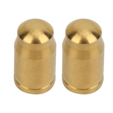 Imagem de 2 Pcs Titaniums Alloy Bike Valve Cap Valve Dust Cover for Road Bicycles Accessories(America Valve Gold ) Bicycles And Spare Parts