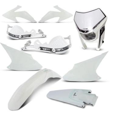 Imagem de Kit Peças Plástico Crf 230 2008/14 - Pro tork, BRANCO, Único