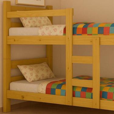 Imagem de Beliche Solteiro Completa ou Duas Camas Reforçadas de Madeira até 120k