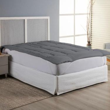 Imagem de Pillow Top Solteiro 400 Fios Fibra Siliconada Protetor de Colchão 01 P