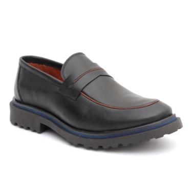 Imagem de Sapato Mocassim Loafer Masculino em couro Legítimo Artesanal - Mr Ligh