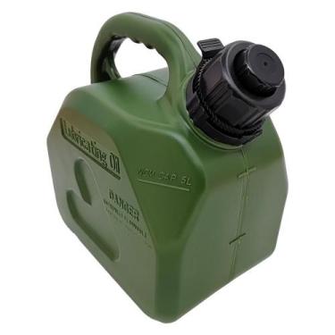 Imagem de Galão Tanque 5L Para Combustível Reserva Com Bico (2084w) - Lupus