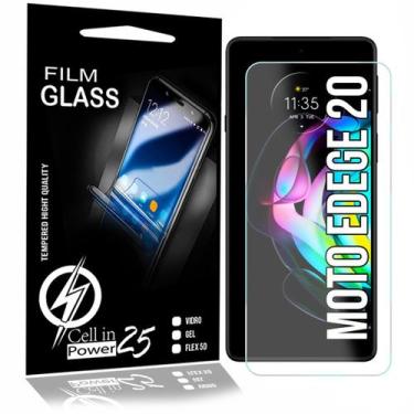 Imagem de 02 Películas De Vidro Resistente Moto Edge 20 XT2143-1 - Cell In Power