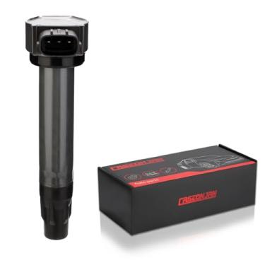 Imagem de CASEONJAN Pacote de bobina de ignição UF589, compatível com Mitsubishi Lancer Outlander 2.4L L4 substitui 18323A016 5C1751 UF589