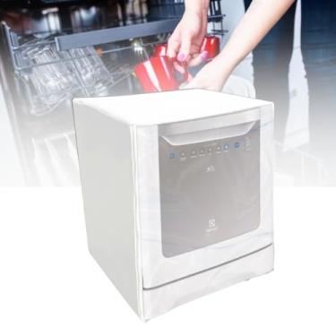 Imagem de CAPA PARA LAVA LOUÇAS ELECTROLUX 8 SERVIÇOS TRANSPARENTE (BRANCO)