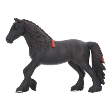 Imagem de Zhjvihx Estatueta de Cavalo, Brinquedo de Cavalo PVC Textura Real de Cor de Cor para Decoração
