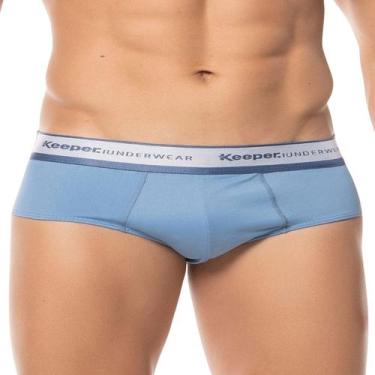 Imagem de Cuecas Keeper Slip Microfibra Soft Lisa Kit Com 12 Peças Cores Aleatór