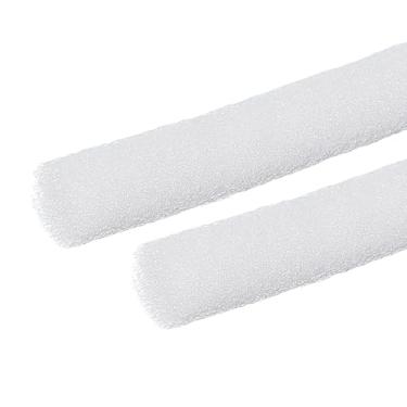 Imagem de PATIKIL Haste de suporte para lacunas e juntas, 2 rolos de corda de espuma para calafetagem de junta de rachadura para vedação de rolo para carro de construção doméstica, branca