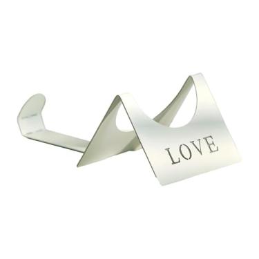 Imagem de FytStycale Suporte para garrafas de vinho de, suporte para vinhos de mesa, decorativo minimalista para sala de jantar, cozinha e restaurante, Branco