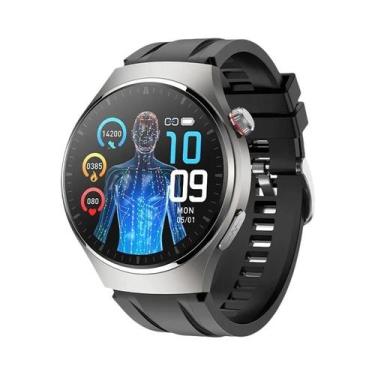 Imagem de Relógio Inteligente Bluetooth Para Homens E Mulheres Com Chamadas, ECG