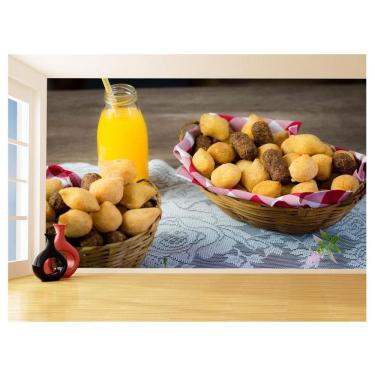 Imagem de Papel De Parede Alimentos Salgados Coxinha AL530 1,75X2,0M
