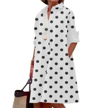 Imagem de Vestido feminino Zhyaj, boêmio, maxi, branco, casual, para usar na pra