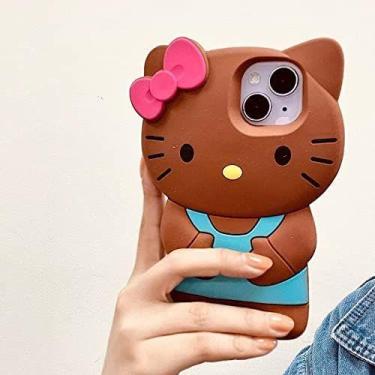 Imagem de Capa de telefone YJQYJH Cute 3D Cartoon Soft Silicone para iPhone 6/7/