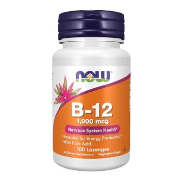 Imagem de Vitamina B 12 1000mcg (100 pastilhas) Now Foods