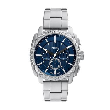 Imagem de Relógio Fossil Masculino Machine Prata - FS6096/1AN-Masculino
